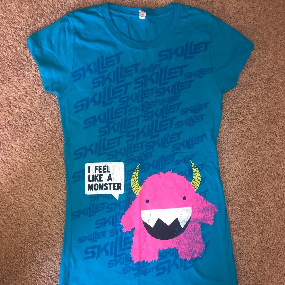 Skillet T-shirt - I feel like a monster